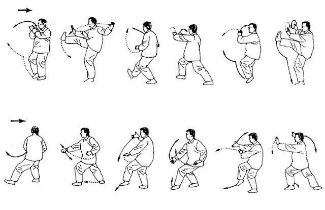 Гимнастика для пожилых людей, упражнения для Тай-Чи и Цигун - Видео