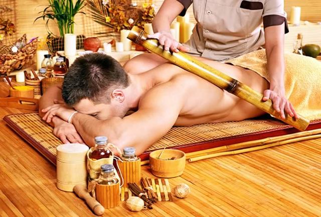 Массаж бамбуковыми палочками и вениками: выбор масла